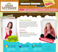 Pageant Website Design